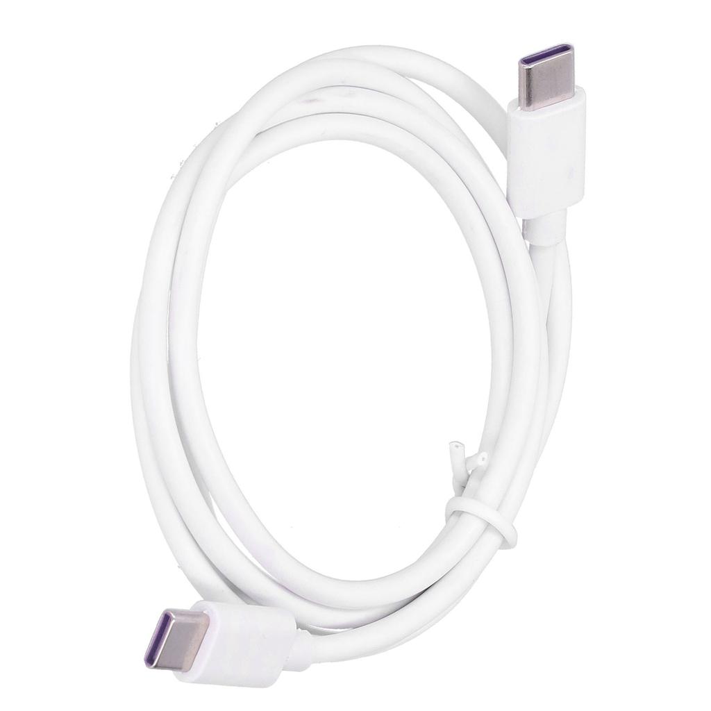Kuulaa 60W USB Fast Charging Cable TPE TypeC to TypeC Data Line Cord Charger Transfer Wire(1m )