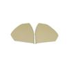 2pcs Beige ABS Car Front Door Left Right Upper Panel Cover For Benz E W211 03-08
