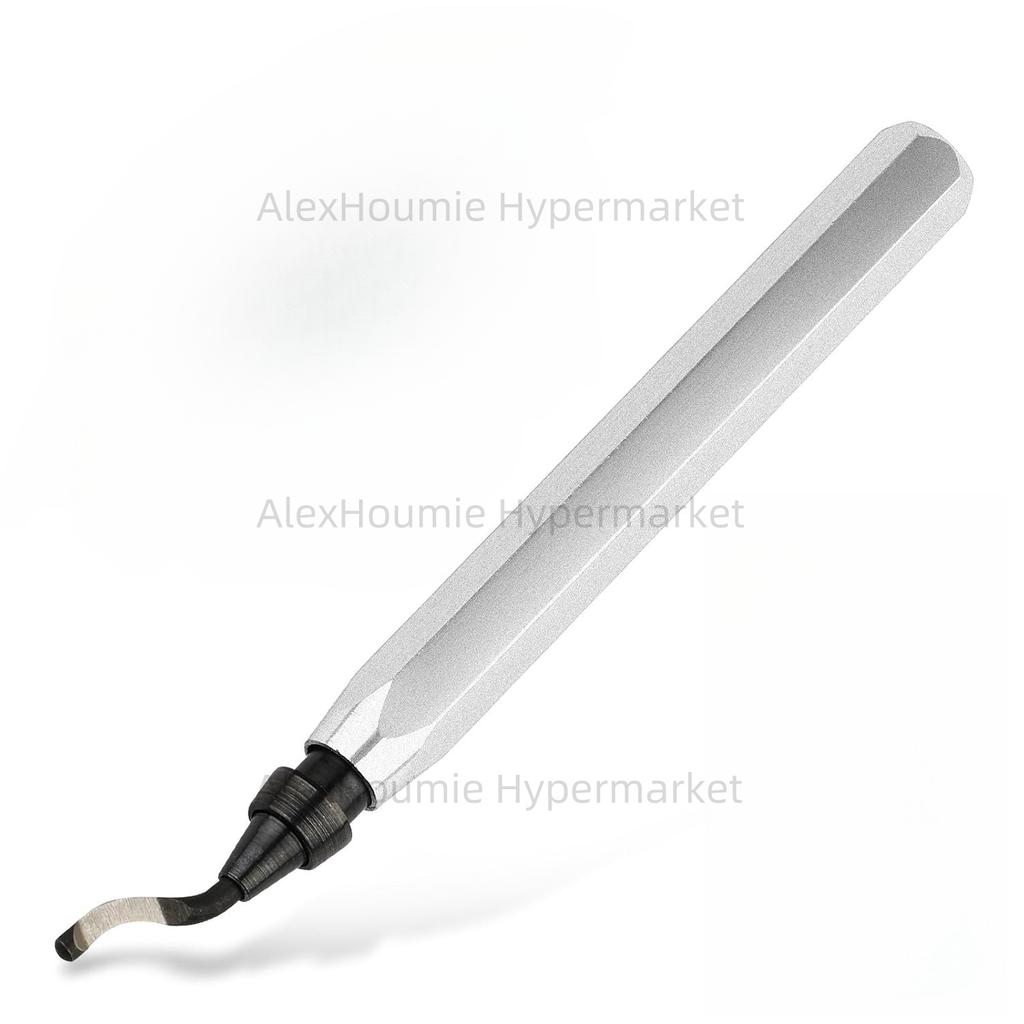 Deburring Remover Cutting Tool RB1000 Metal Handle and BS1010 Rotary Deburr Blade Replacement for Resin PVC Plastic 3D Printing