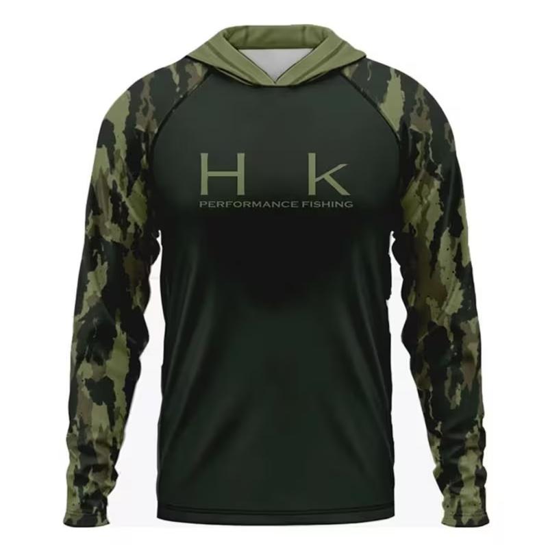 

Men s loose hooded T-shirt featuring dropped shoulders, long sleeves and breathable sweat-wicking fabric 8XL
