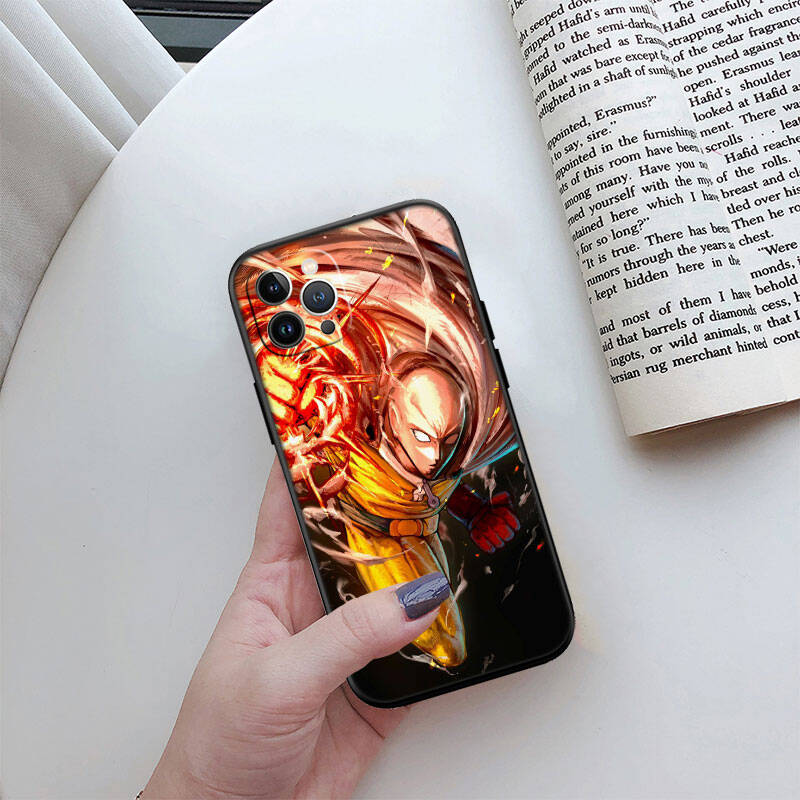 MH126 One Punch Man Phone Shell Case for iPhone 7 8 11 12 13 14 15 16 17 16E XS Pro Max XR X SE Air