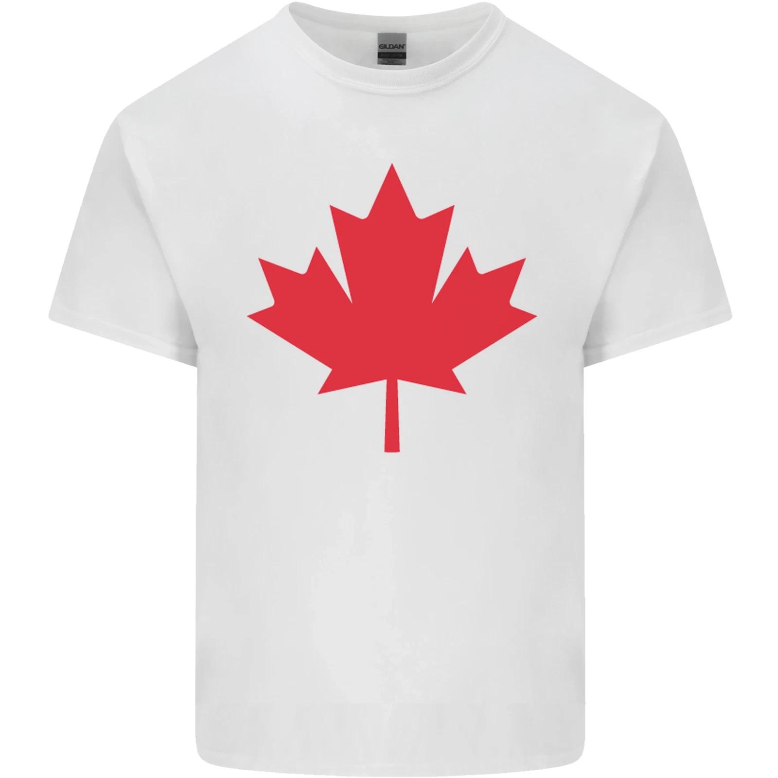 Canadian Flag Canada Maple Leaf Kids T-Shirt Childrens XL