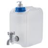 KADAX Water Canister Washbasin Container Canister Soap Dispenser Liquids 5L With Tap