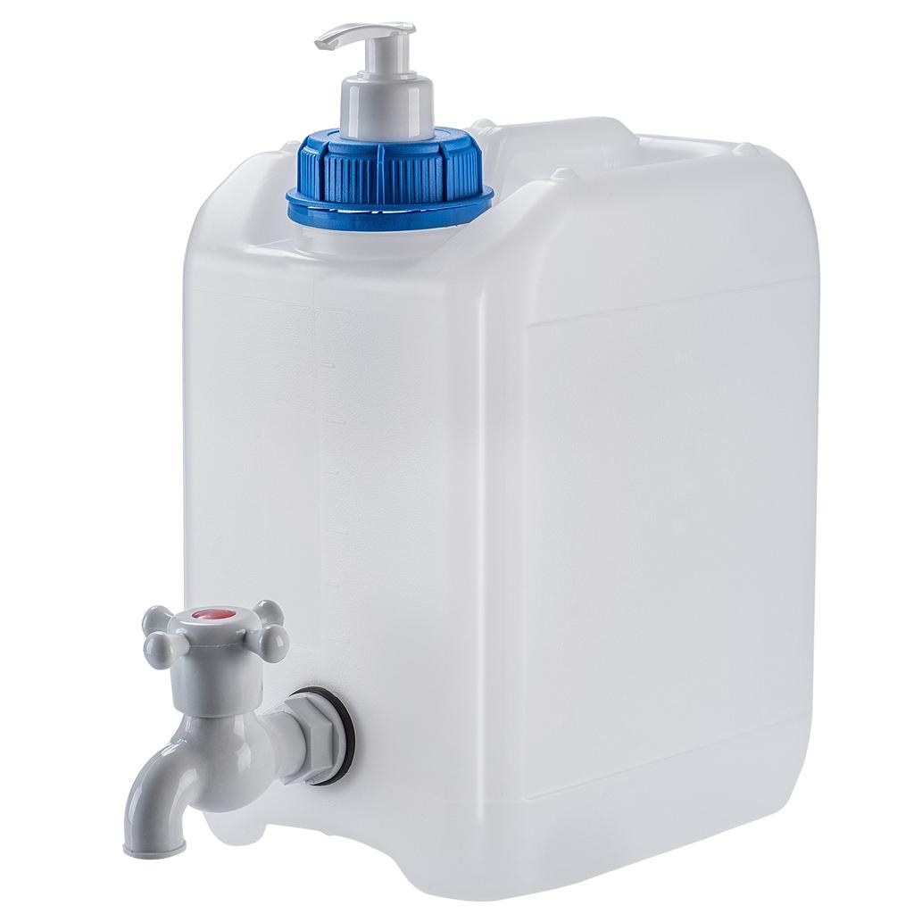 KADAX Water Canister Washbasin Container Canister Soap Dispenser Liquids 5L With Tap