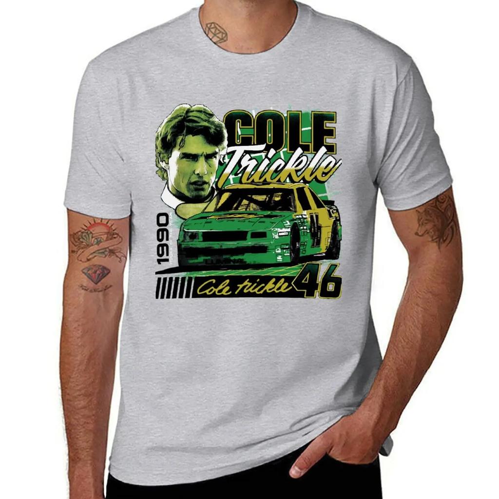 Camiseta Days of Thunder Cole Trickle básica ropa urbana vintage camiseta de anime camisetas de peso pesado para Unisex