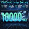 OUKITEL C59 Pro Unlocked Cell Phone Android 15-6.88”HD+ Screen 10000 mAh Battery 24GB +256GB Expand 1TB Mobile Phones with 120LM Flashlight