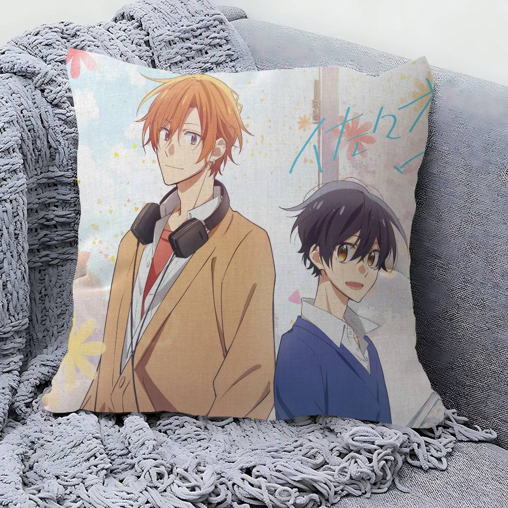 S-Sasaki And-M-Miyano Cushion Cover Polyester Sofa Cushions Decorative Throw Pillows Home Decoration Pillowcover
