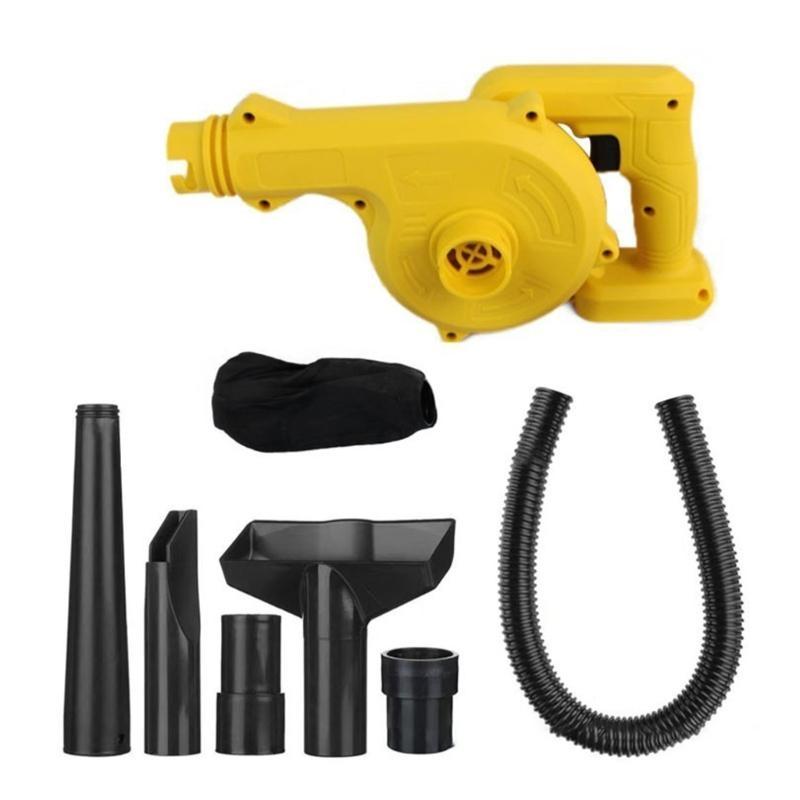 2 In 1 Cordless Electric Air Blower Vacuum Cleannig Blower Blowing & Suction Collector For 18V 18650 Battery