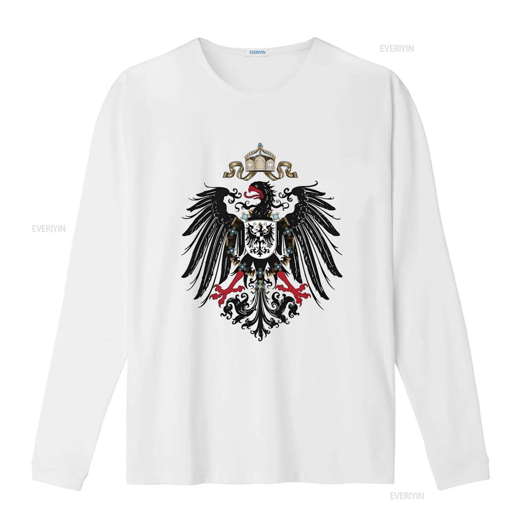 Preußischer Adler T-Shirt Deutschland Souveränitätszeichen Druck Einzigartiges Design für Männer und Frauen vintage Gewaschen Vielseitig Stilvoll Lässig