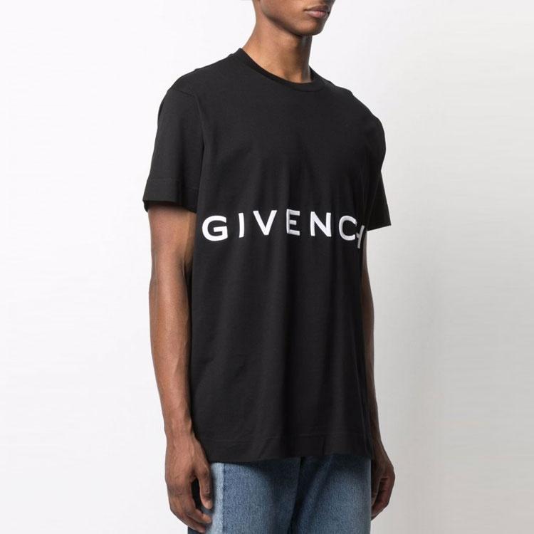 Givenchy 4G Embroidered Oversized T Shirt Men's BM71543Y6B-001