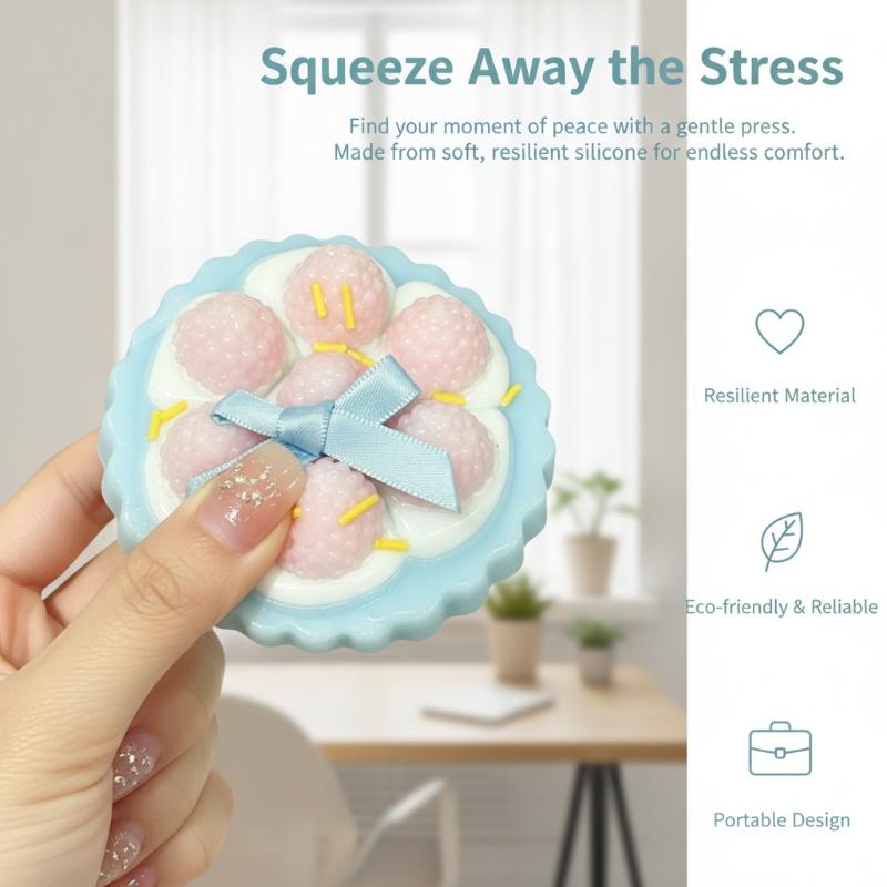 Cute Kawaii Fidget Squeeze Toys Soft Slow Rising Cartoon Toys For Kids Stress Relief Goodie Bag Stuffers Party Favors
