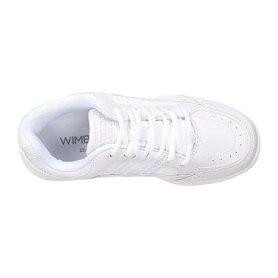 WIMBLEDON Unisex Adult WB 052 Sneakers Tennis School Shoes Nursing Walking Wide 4E