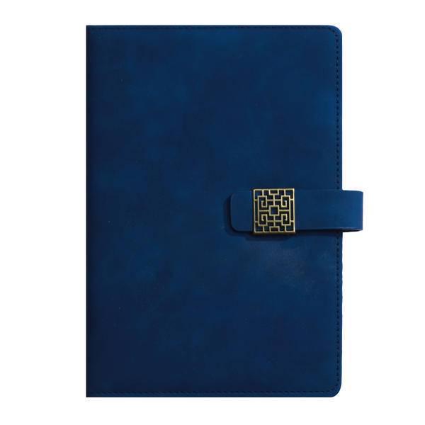 Premium Soft Leather Buckle Diary – Business Office Gift Set with Logo Imprint