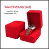 Velvet Light Luxury Single Watch Box, High-End Black Packaging for Business Watches