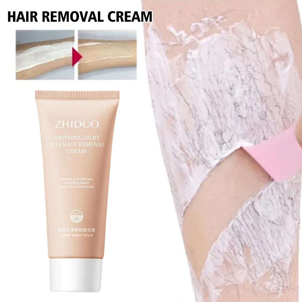 Crema Depilatoria Corporal para Mujeres Áreas Íntimas Cera Depilatoria Cremas Depilatorias Productos de Belleza 60g N EWW