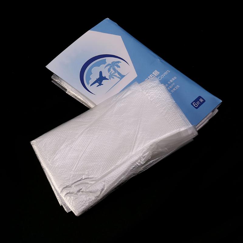 Buy 6Pcs Disposable Toilet Seat Cover Waterproof Antimicrobial Paper