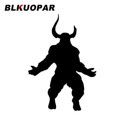 BLKUOPAR Interesting Orc Car Stickers Vinyl Car Door Protector Decal Air Conditioner Personality Refrigerator Die-cut Decoration