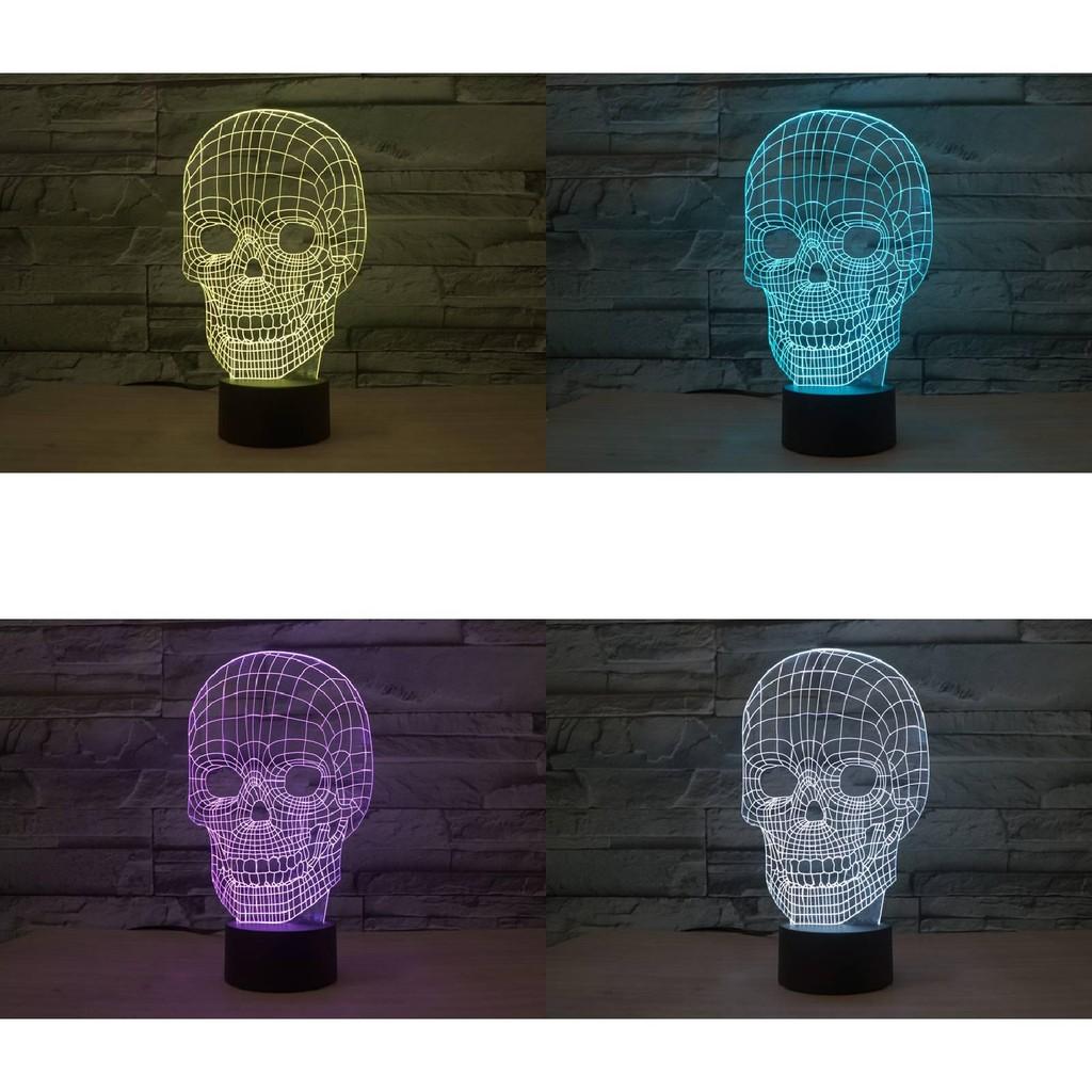 Creative 3d Touch Control Table Lamp Colorful Night Light Perfect Birthday Gift For Bedroom