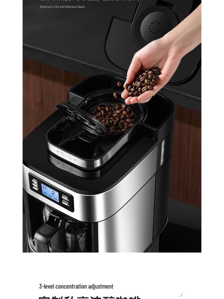Smart Fully Automatic Coffee Maker with Grinder and Insulation for Freshly Ground Coffee