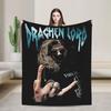 Drachenlord Poster Rainer Winkler Blankets Flannel Printed  Portable Warm Throw Blanket for Sofa Bedroom Bedspreads