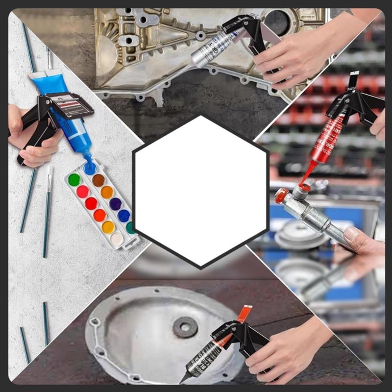 Tube Squeezer RTV & Silicone Dispenser Maximizes the Use of All Material in The Tube Prevents Waste Tube Extrusion Tool
