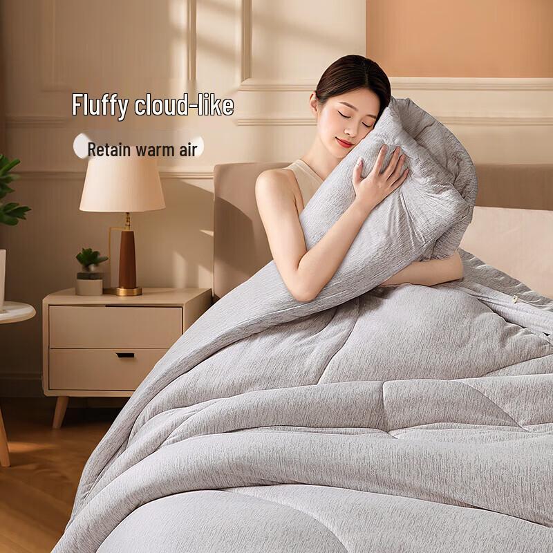 FUANNA Class A Super Soft 60% Soybean Fiber All-Season Quilt