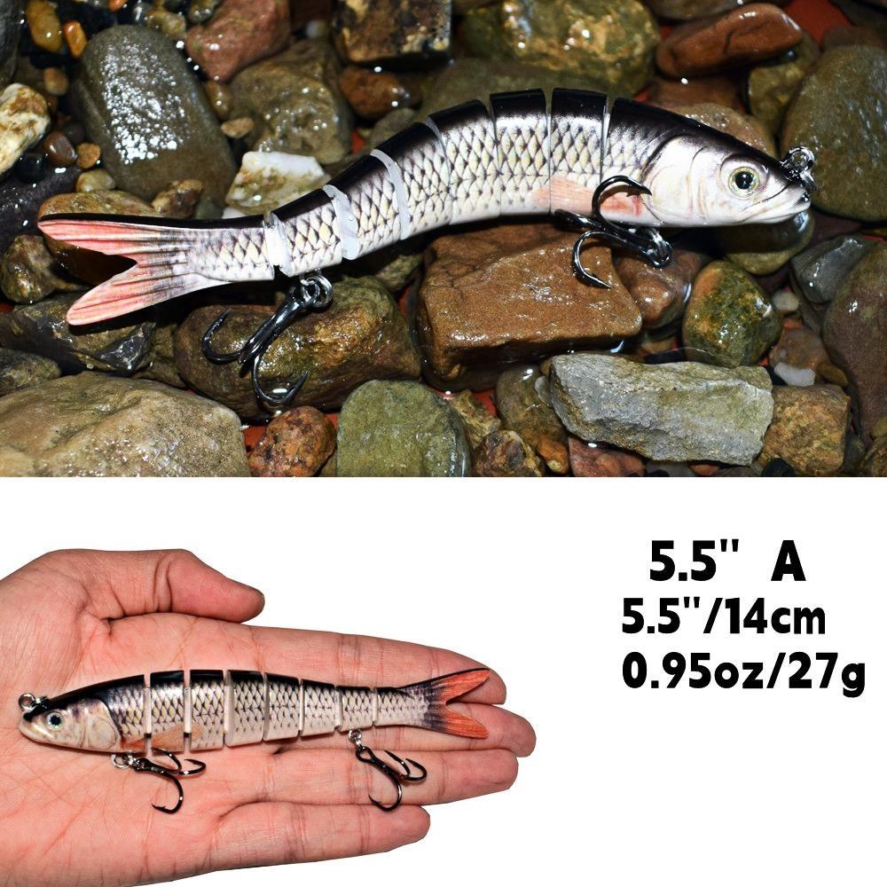 

Рыболовные приманки, приманка для плавания, вобливная приманка для окуня, форели, краппи, мускусного сома, рыболовный крючок, реалистичная рыба 5.5 A