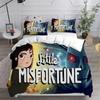 Home Textiles Little Misfortune Bedding Sets Comforter Quilt Bed Cover Duvet Cover Pillow Case 2-3 Pieces Sets Kids Adult Size