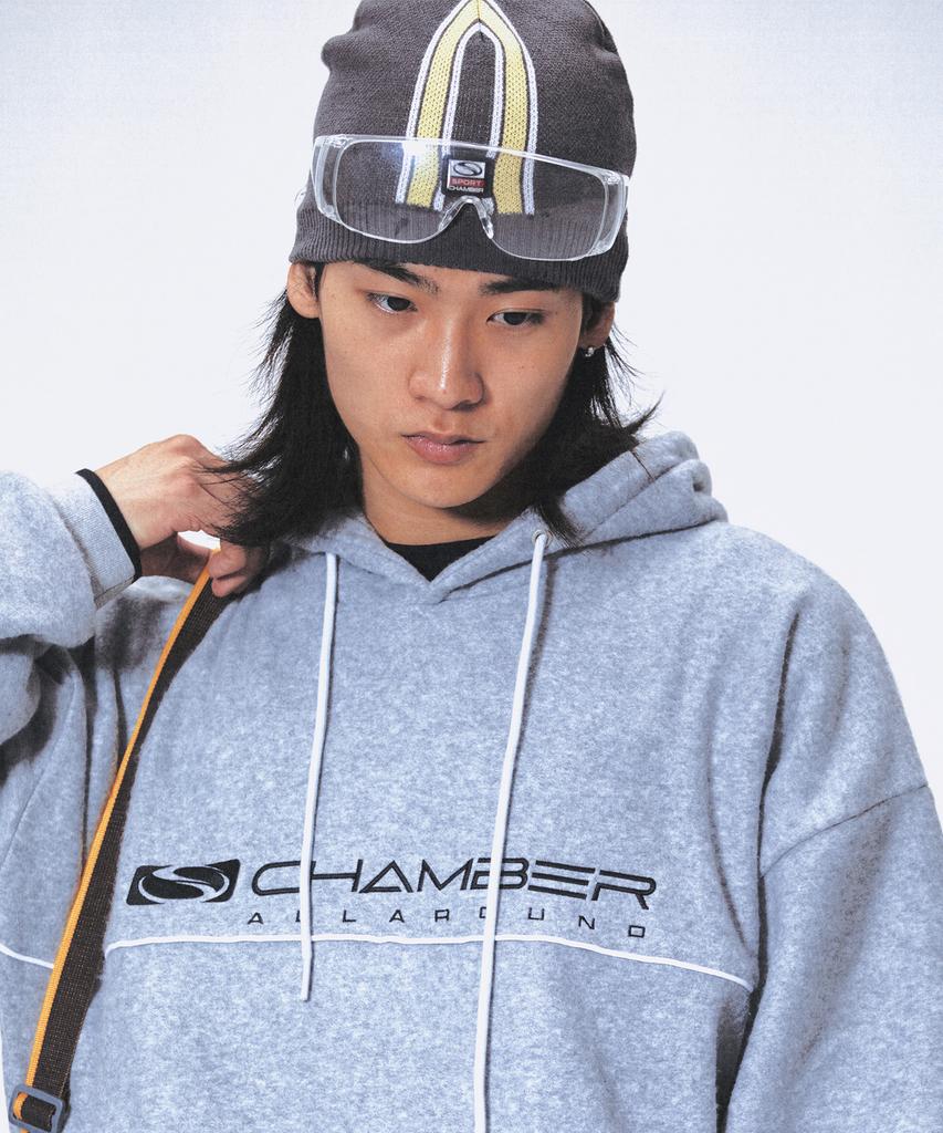 SPORT CHAMBER Sc Track Beanie (Charcoal)