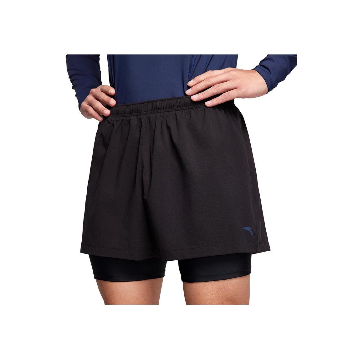 

Anta 24Q2 Удобные пляжные шорты мужские шорты черные 1824532409-3 M