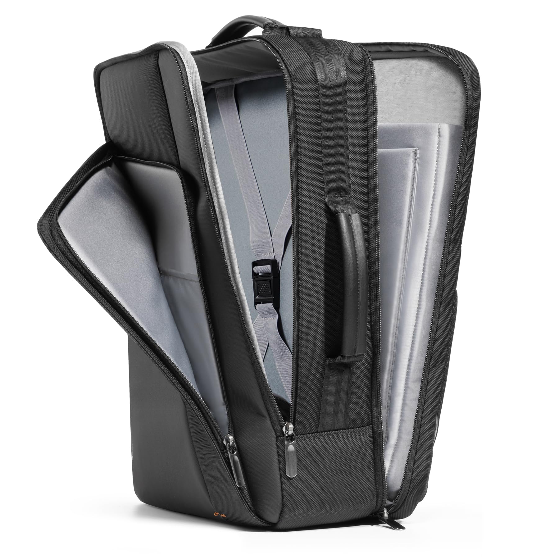 

Business Inch Computer Backpack Lightweight with Detachable Shoulder Strap and 2 for Business Commuting Black Unisex [Inateck] Backpack, 15.6-16 Bag, чорний