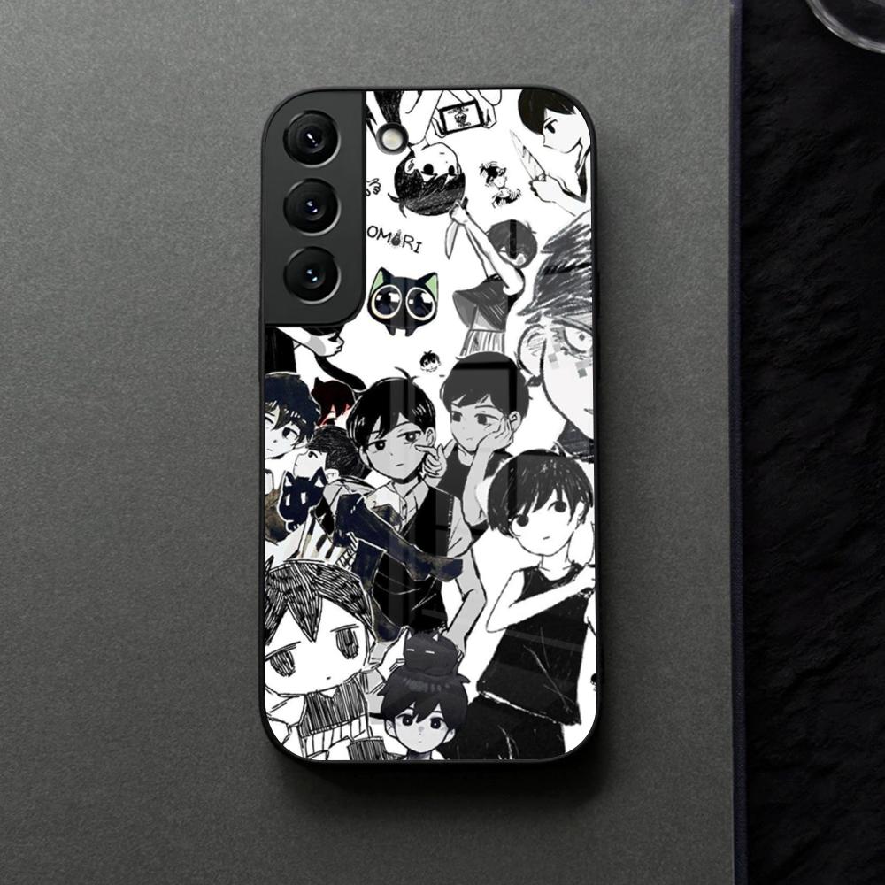 

Чехол для телефона Omori Стеклянный Для Samsung Galaxy S21 S26 S25 S22 S20 S24 S23 Ultra Fe Plus A16 A34 A54 A24 Coque Galaxy S25 Ultra