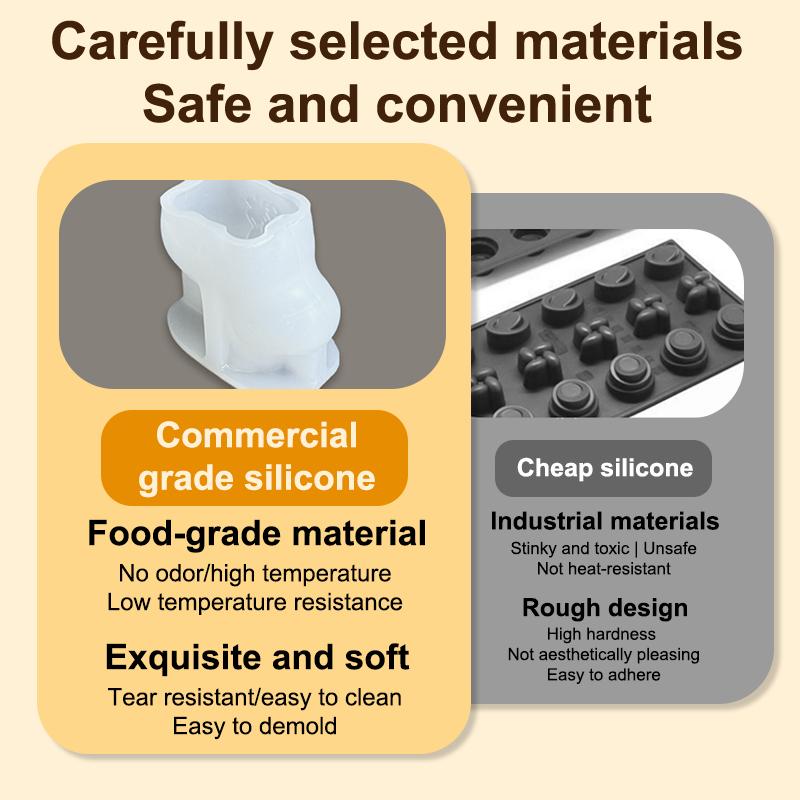 Cartoon Horse Shape Silicone Cake Mousse Mold Horse Design Stereoscopic Chinese Year Diy Decor Dessert Making Tools