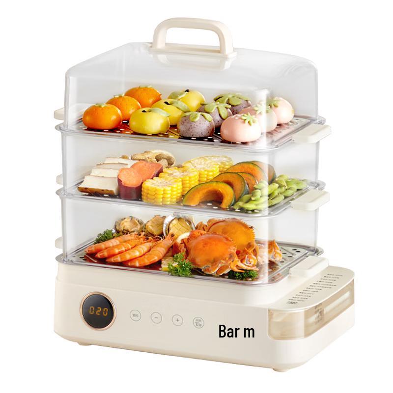 

Bear 24L 3-Layer Electric Steamer with External Water Tank