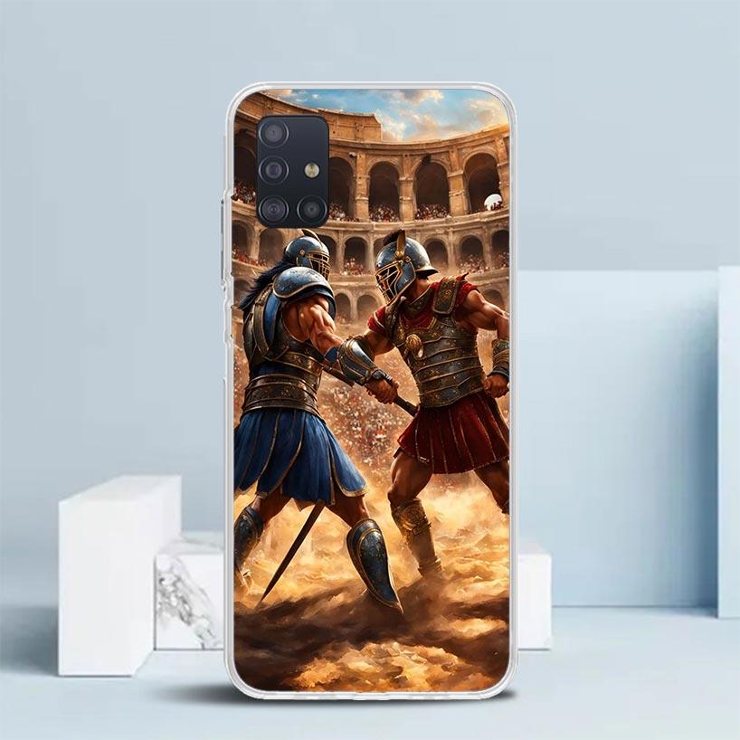 Roman Colosseum Soft Cover for Samsung Galaxy A12 A22 A32 A52 A72 A02S Phone Case Note 20 Ultra 10 S10 Plus A51 A71 A50S A20S A1