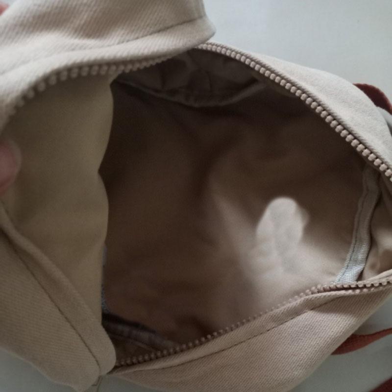 Dinosaur Fashion Backpack Hook Hair Embroidered Cartoon Canvas Kindergarten Children Backpack Boys Girls Student Schoolbag