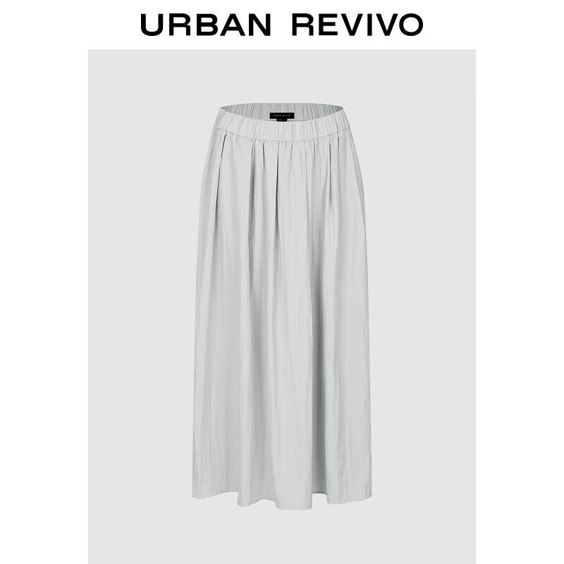 

UR Women s 2025 Autumn High-Waist A-Line Midi Skirt L