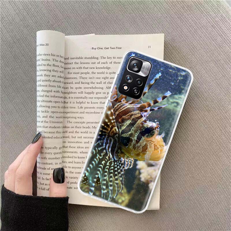 

Clown Fish in the Sea or Ocean Phone Case For Redmi Note 13 12 Pro Plus 14 15 Pro 5G 11 11T 11E 11S 10 Pro 10S 9 9S Cover Cell C Redmi Note 12 Pro 4G