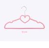 Child Flocking Hanger Home Drying Hanger 10pcs Non-slip Plastic Flocking Velvet Coat Flocked Custom Hanger Seamless Drying Rack