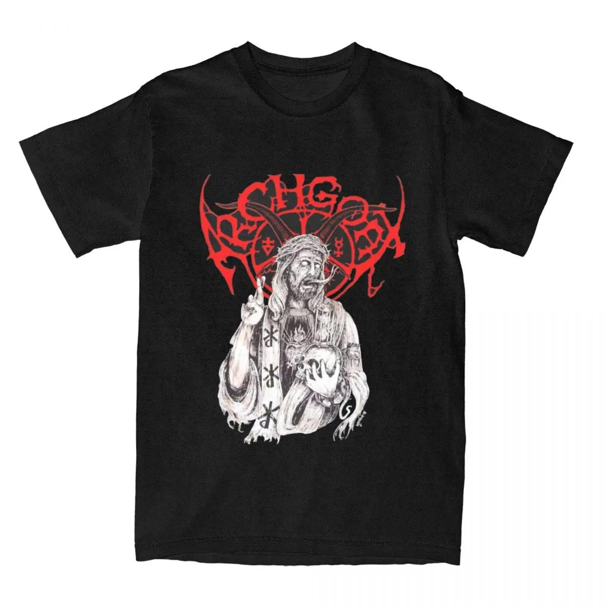 

Archgoat Band Мужская женская футболка, одежда, потрясающая футболка, футболки, чистый хлопок, одежда больших размеров XXXXL чёрный