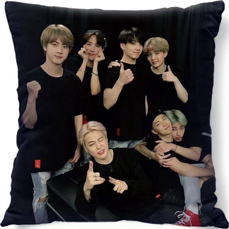 Подушка BTS Чонгук Подушка для комфорта K-pop Подушка для кровати BT21 40*40cm