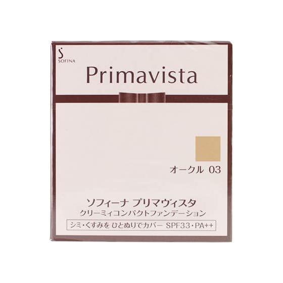 Kao SOFINA Primavista Creamy Compact Foundation #Ocher 03 Refill [Parallel Import]