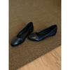 Single shoes soft sole comfortable soft surface grandma shoes one pedal round head shallow mouth single shoes