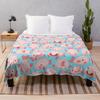 Blobfish Pattern Throw Blanket