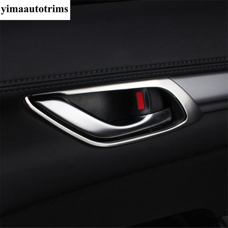 For Mazda CX-5 CX5 2017 - 2024 Water Cup / Shift Gear / Speaker / Air AC / Window Lift Cover Trim Stainless Steel Accessories