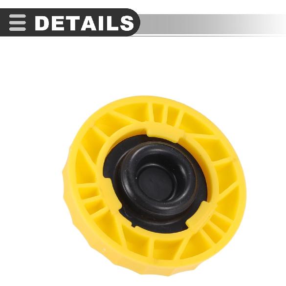 Motoforti Bremsflüssigkeitsbehälterdeckel, für Jeep Cherokee 2014-2020, Kunststoff, Nr. 68211910AB, Gelb