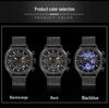Sanda Men’s Six-Hand Waterproof Casual Business Watch - Korean Style Fashion Trend
