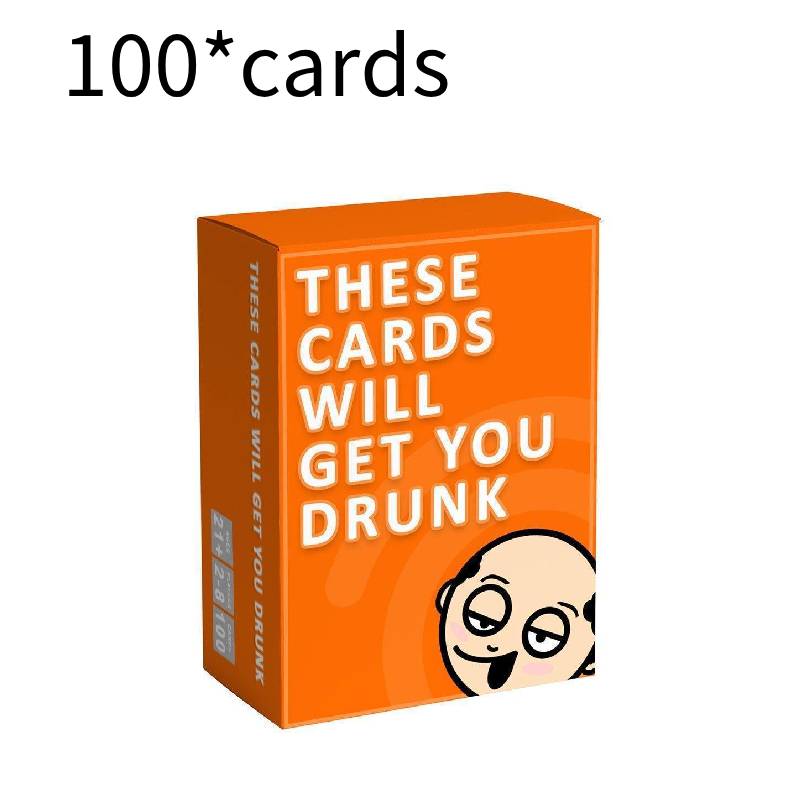 These Will Cards Get You Drunk Fun Family Adult Drinking Table Game For Parties