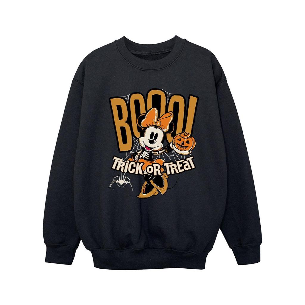 Minnie Mouse Girls Boo Sweatshirt
