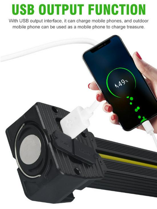 Multi-Functional Folding Camping Flashlight for Outdoor and Auto Repair Use